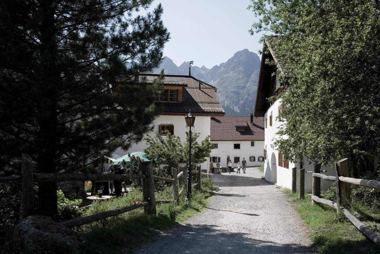 Alpengasthof Crusch Alba Ed Alvetern, S-Charl Scuol Zewnętrze zdjęcie